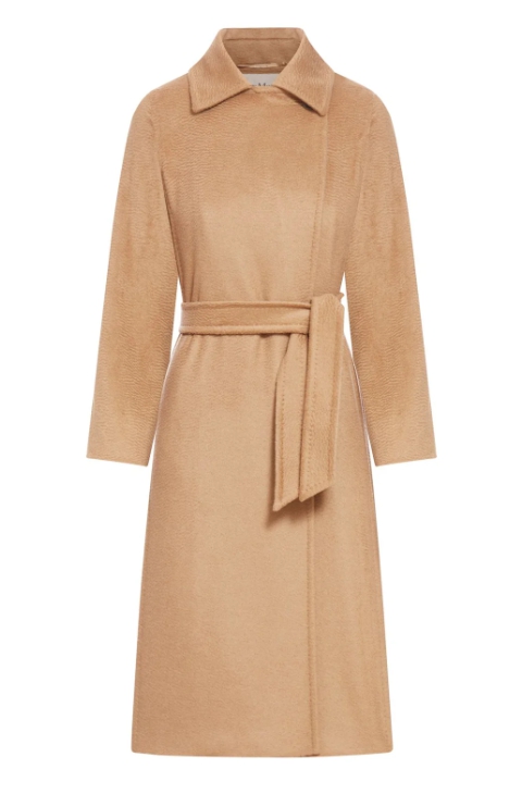 Max Mara 맥스 마라 마누엘라 타이드 웨이스트 코트