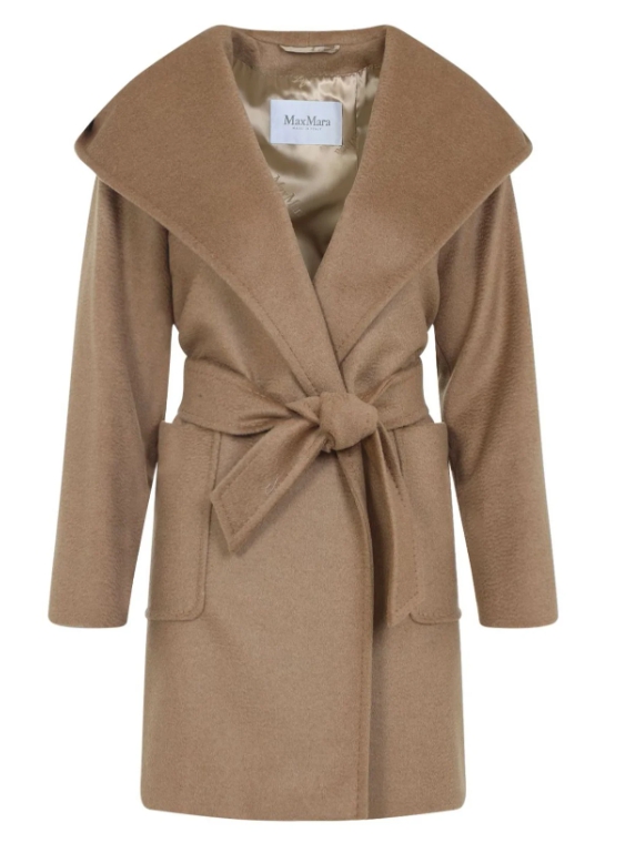 Max Mara 리알토 벨티드 코트
