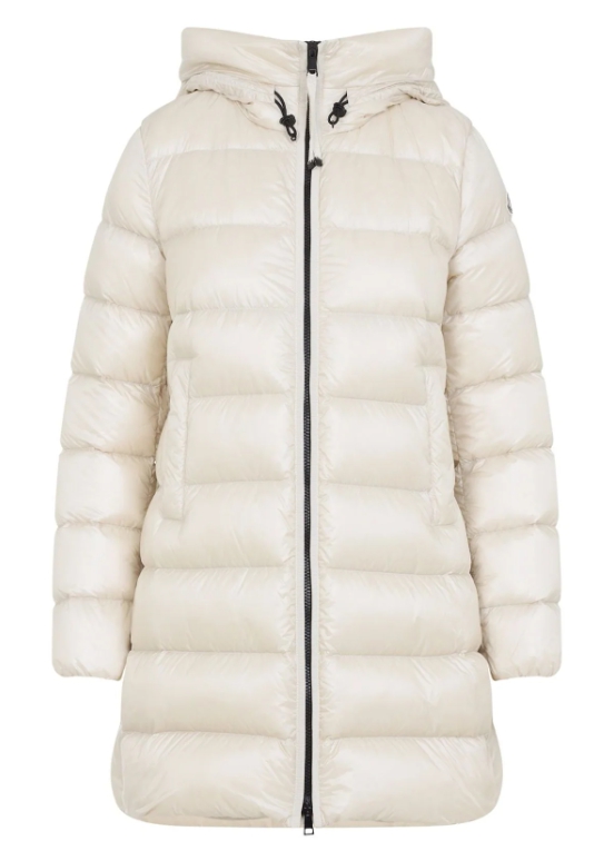 Moncler 집업 퀼팅 코트