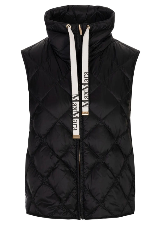 Max Mara The Cube 맥스 마라 더 큐브 트레직 지퍼업 드로스트링 질레