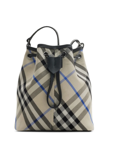 Burberry 미니 체크 버킷 백