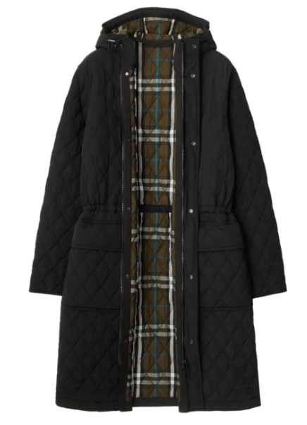 Burberry 퀼팅 파카