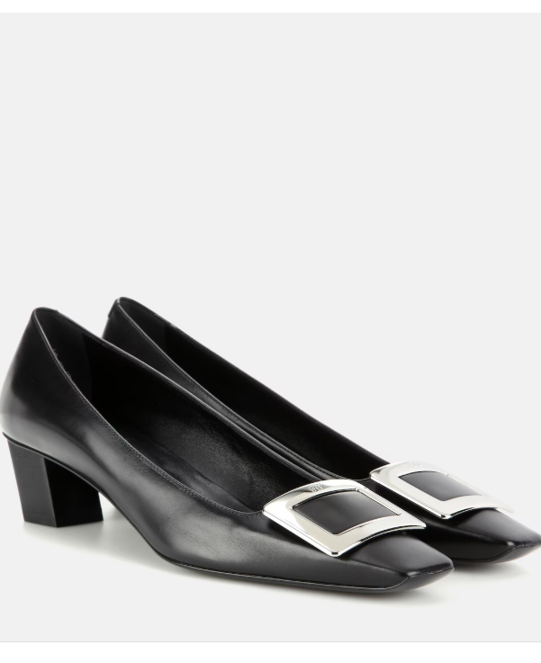 FTA- Roger Vivier Belle Vivier 레더 펌프스