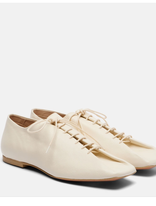 Lemaire Souris 레더 더비 슈즈