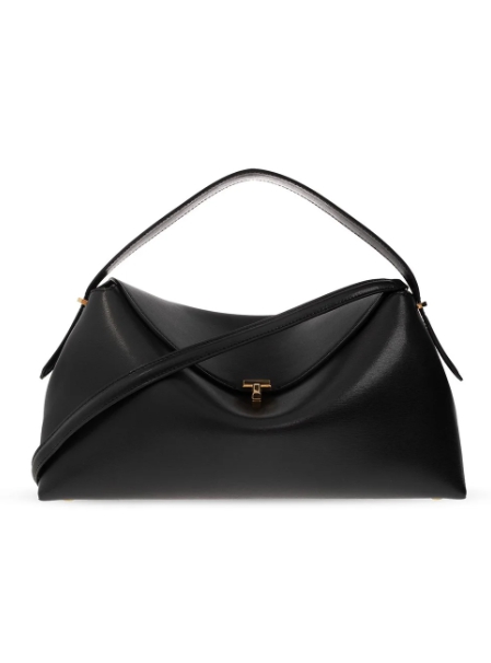 Totême T-Lock 폴드오버 탑 숄더백