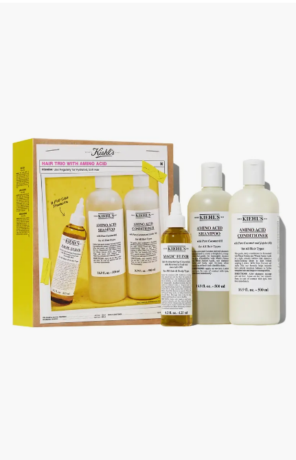 Kiehl's Hair Trio with Amino Acid Gift Set $119 Value