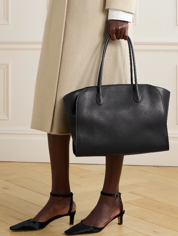 THE ROW Marlo 14 textured-leather tote