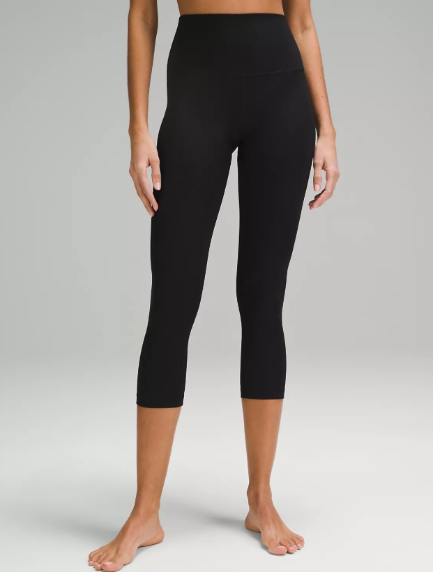 lululemon Align™ High-Rise Ribbed Crop 23"