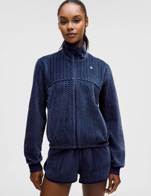 Court Rival Velvet Terry Tennis Jacket