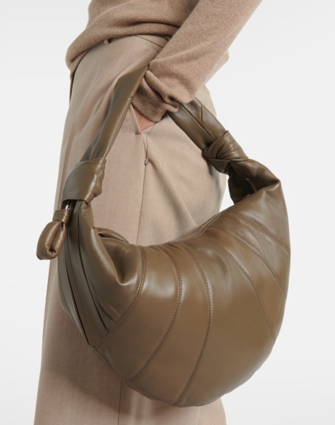 FTA - Lemaire Fortune Croissant 레더 숄더 백