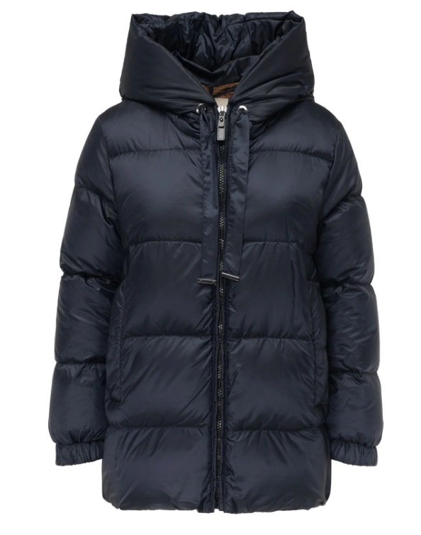 맥스마라 더 큐브 세이아 지퍼업 후드 재킷