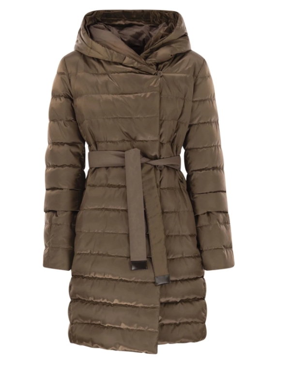 맥스마라 더 큐브 노베프 퀼팅 다운 코트