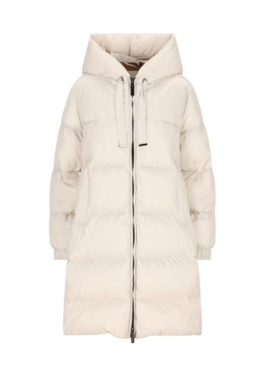 맥스마라 더 큐브 패디드 후드 코트