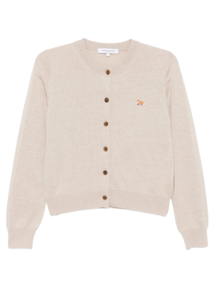 Maison Kitsuné 베이비 폭스 패치 가디건