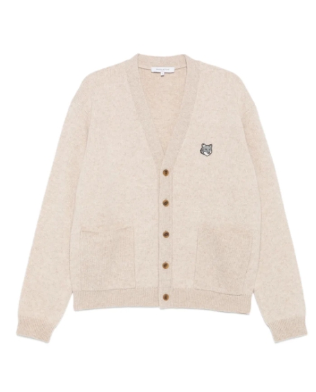Maison Kitsuné 폭스 헤드 가디건