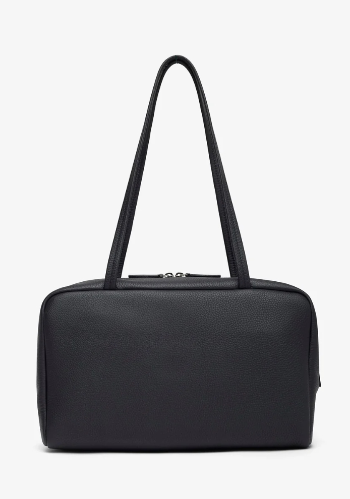 The Row Astra Bowling black shoulder bag