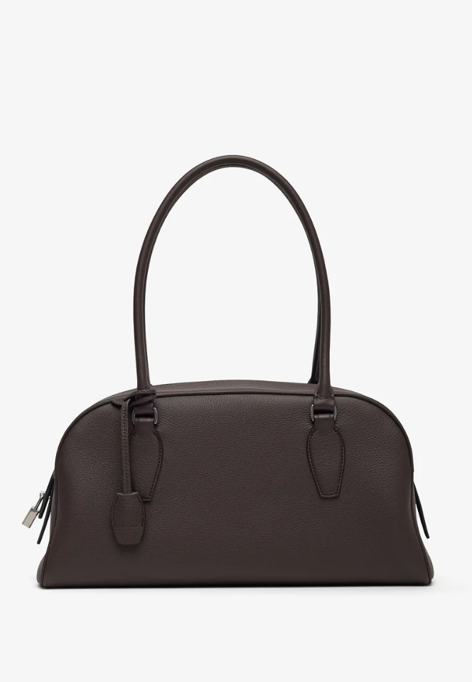 The Row India E/W brown shoulder bag