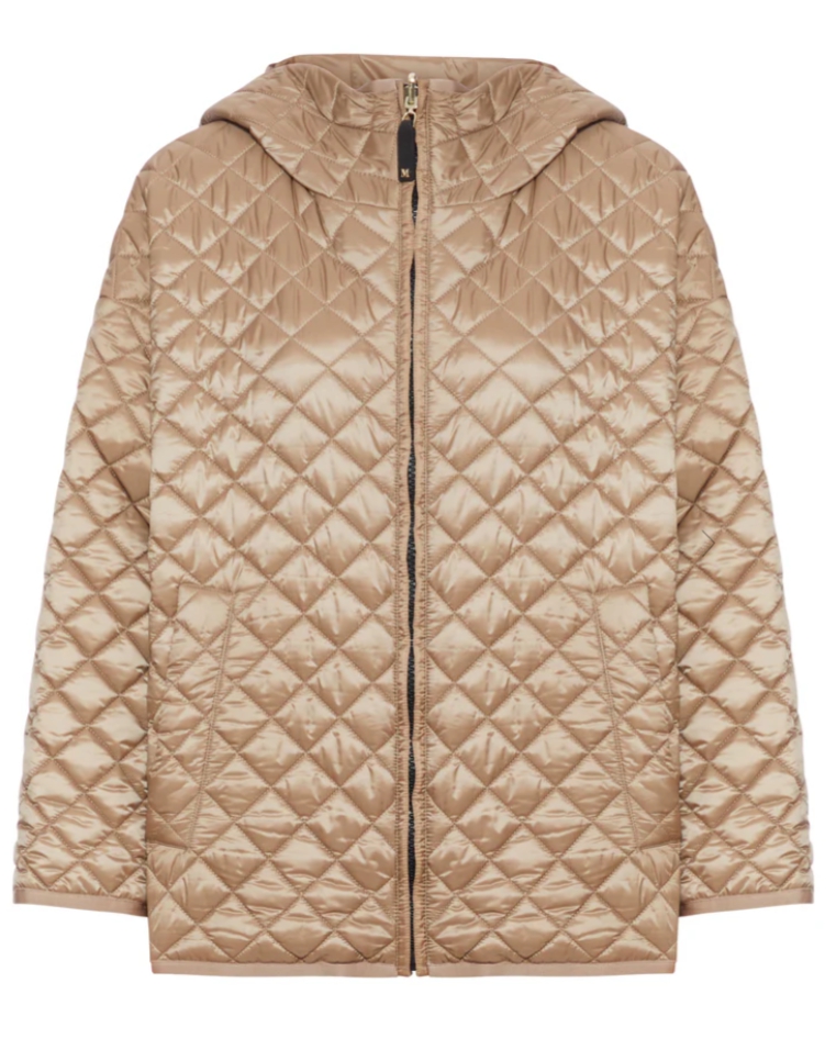 Max Mara The Cube REVERSIBLE PADDED JACKET IN ANTI-DROP CANVAS