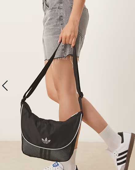 adidas Originals shoulder bag in black