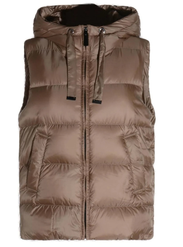 Max Mara The Cube 맥스마라 더 큐브 퀼팅 후드 조끼