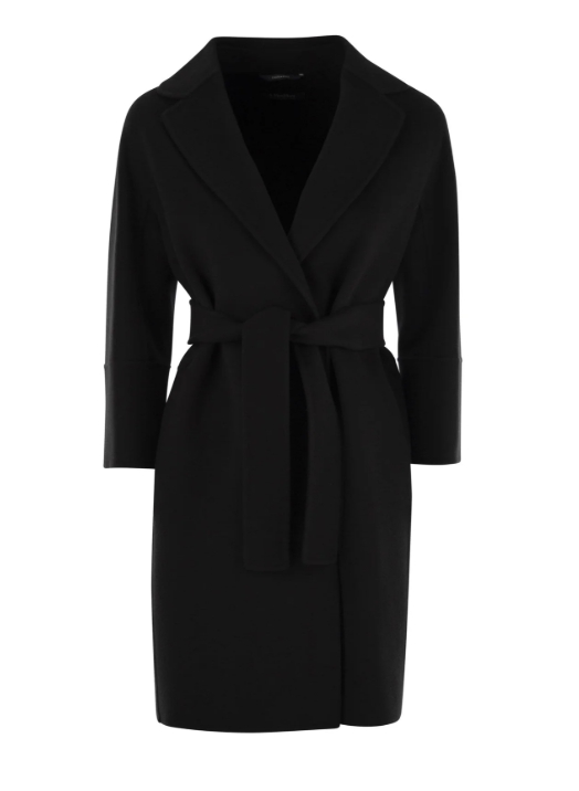 'S Max Mara 아로나 벨티드 롱 슬리브 코트