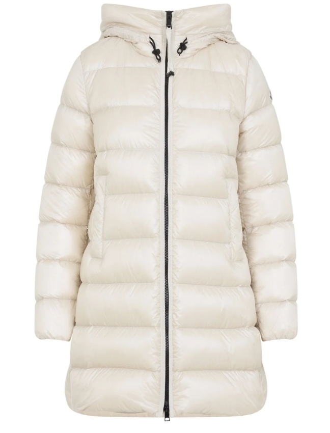 Moncler 집업 퀼팅 코트