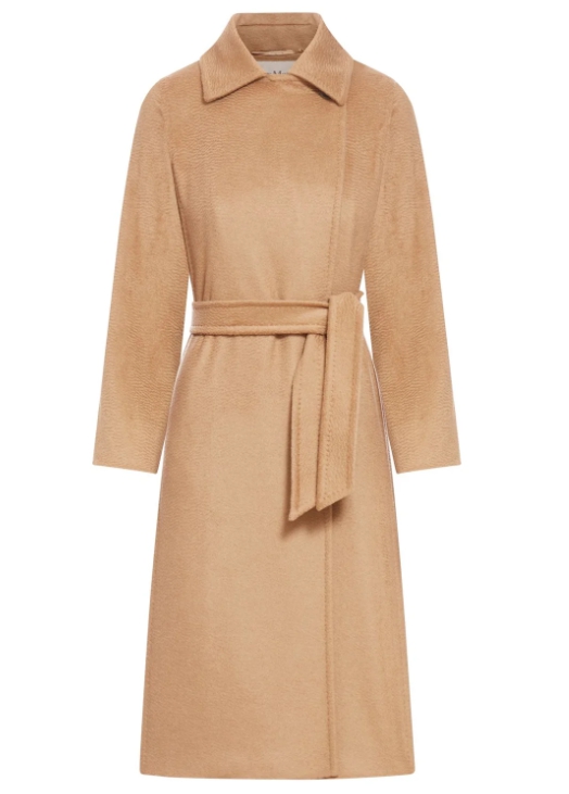 Max Mara 맥스 마라 마누엘라 타이드 웨이스트 코트