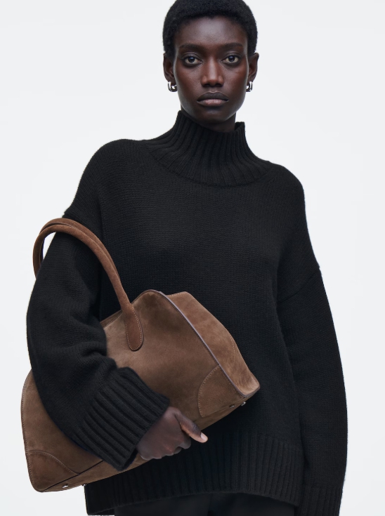 SMALL STUDIO BOWLING BAG - LEATHER