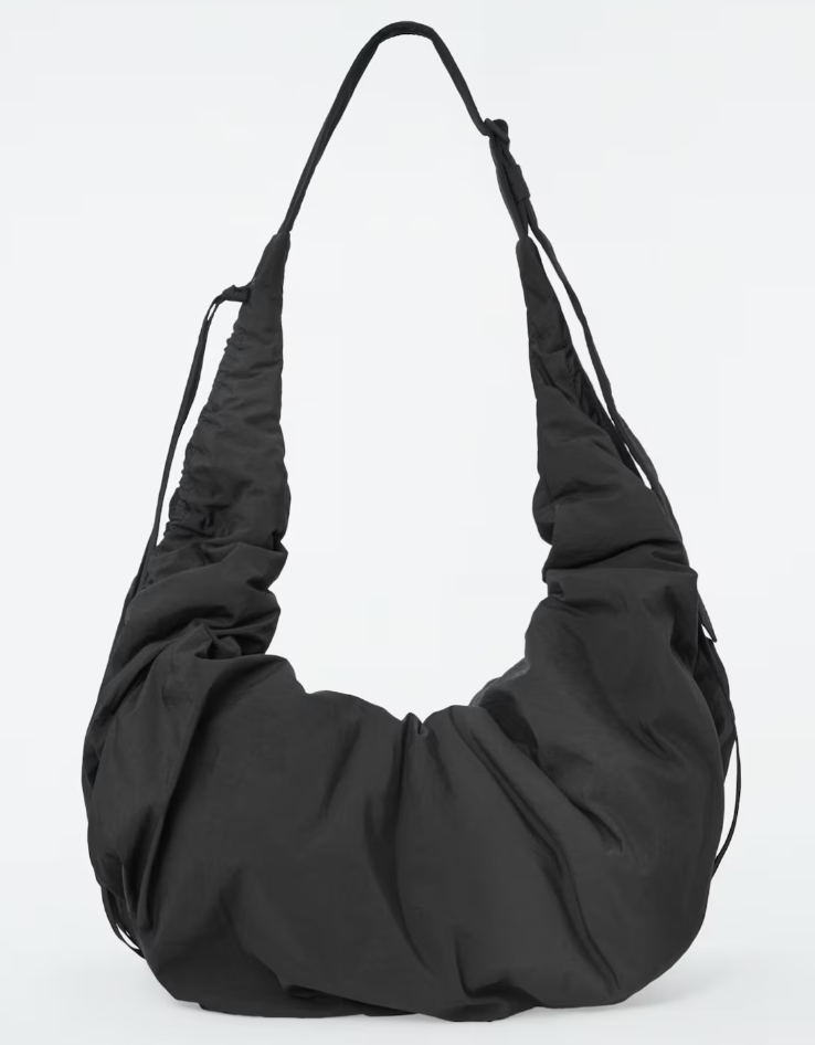 CANOPY OVERSIZED CROSSBODY BAG - NYLON