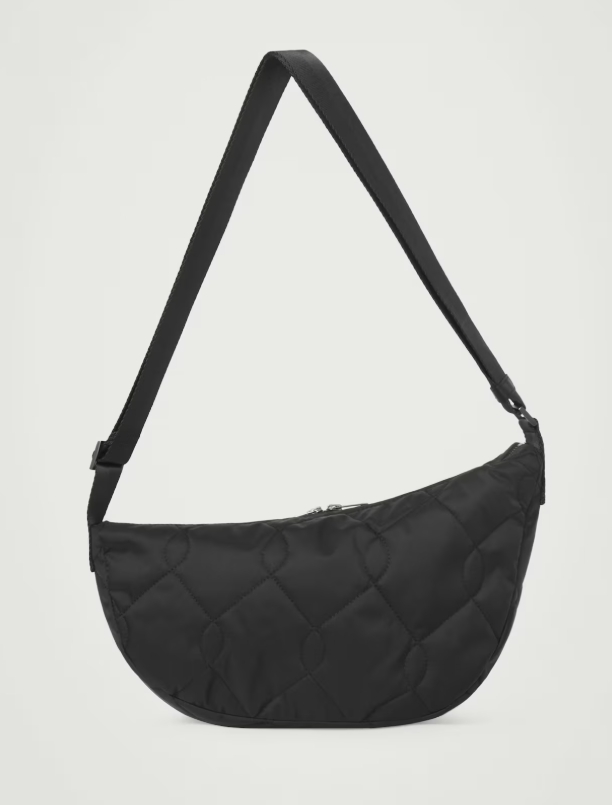 QUILTED CROSSBODY BAG - NYLON