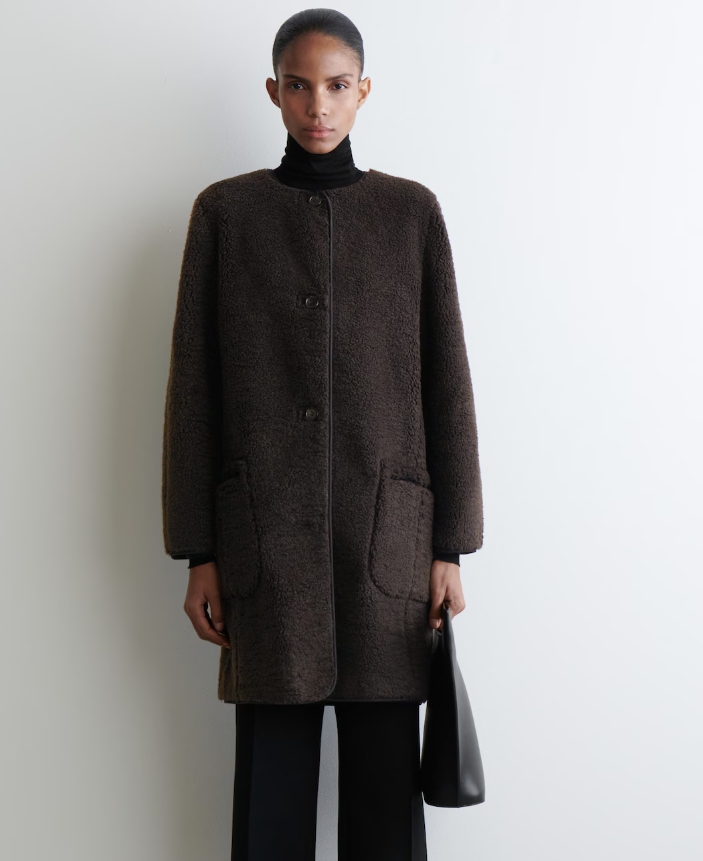 LONGLINE TEDDY JACKET