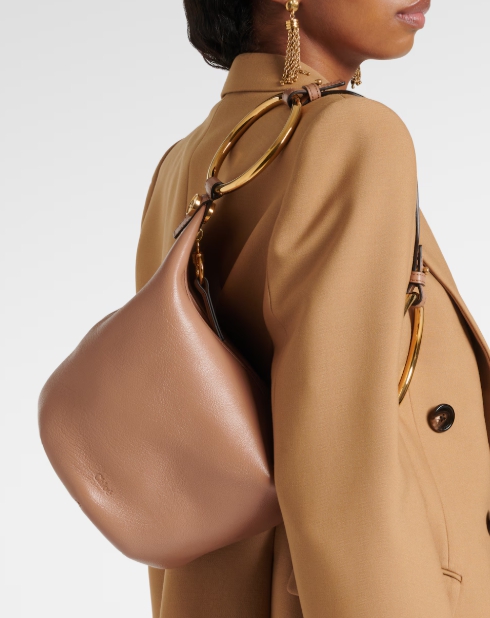 Chloé Bracelet 스몰 레더 숄더 백