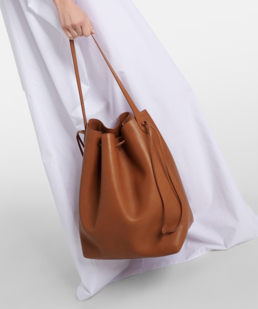 The Row Belvedere 레더 토트 백