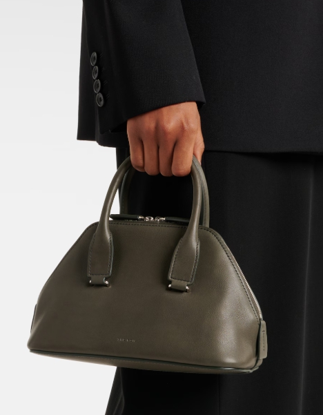 The Row Devon 미니 레더 토트 백