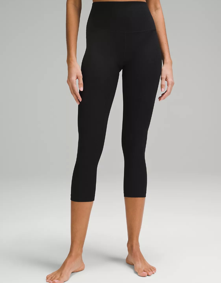 lululemon Align™ High-Rise Ribbed Crop 23
