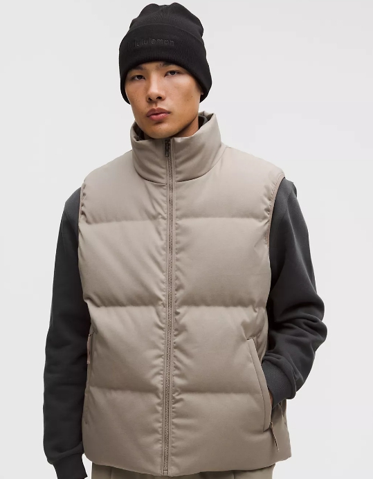 Always Down Puffer Vest Tech Canvas