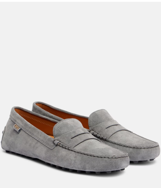 Tod's Gommino 스웨이드 드라이빙 슈즈