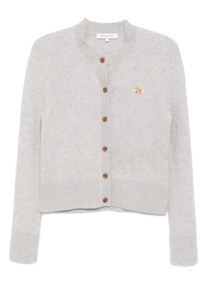 Maison Kitsuné 베이비 폭스 패치 가디건