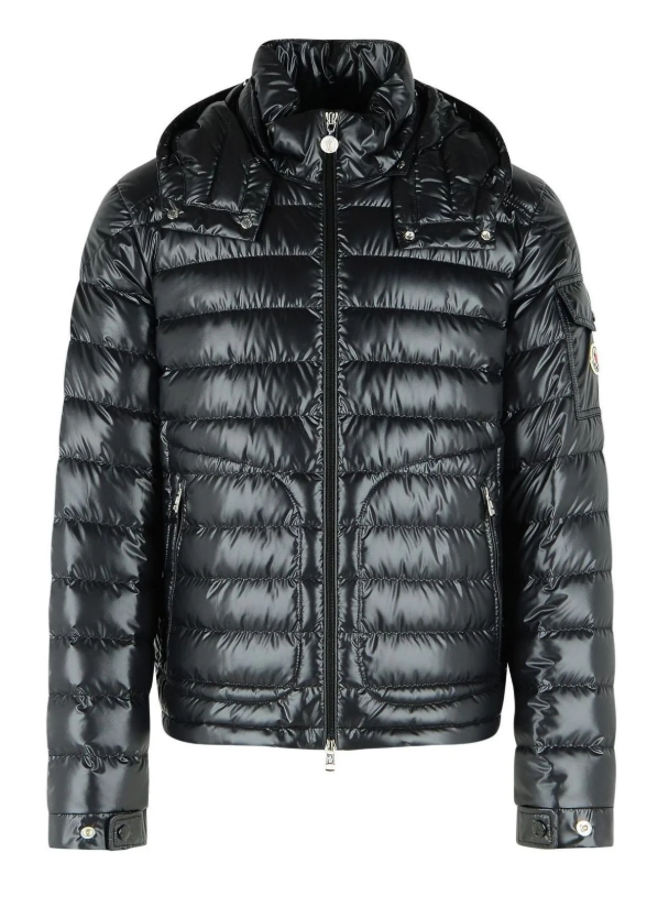 몽클레르 라우로스 후드 반팔 패딩 재킷