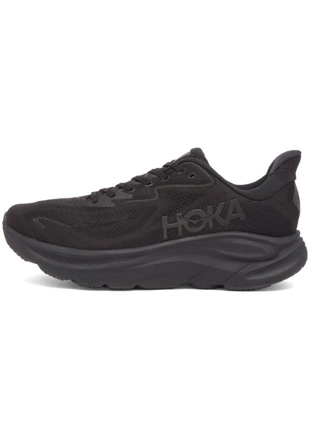HOKA ONE ONE M Clifton 10 Sneaker Black & Black