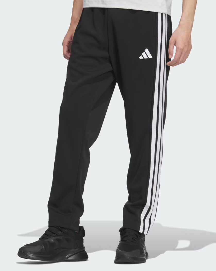 3S 레귤러 핏 더블니트 오픈헴 트랙 팬츠