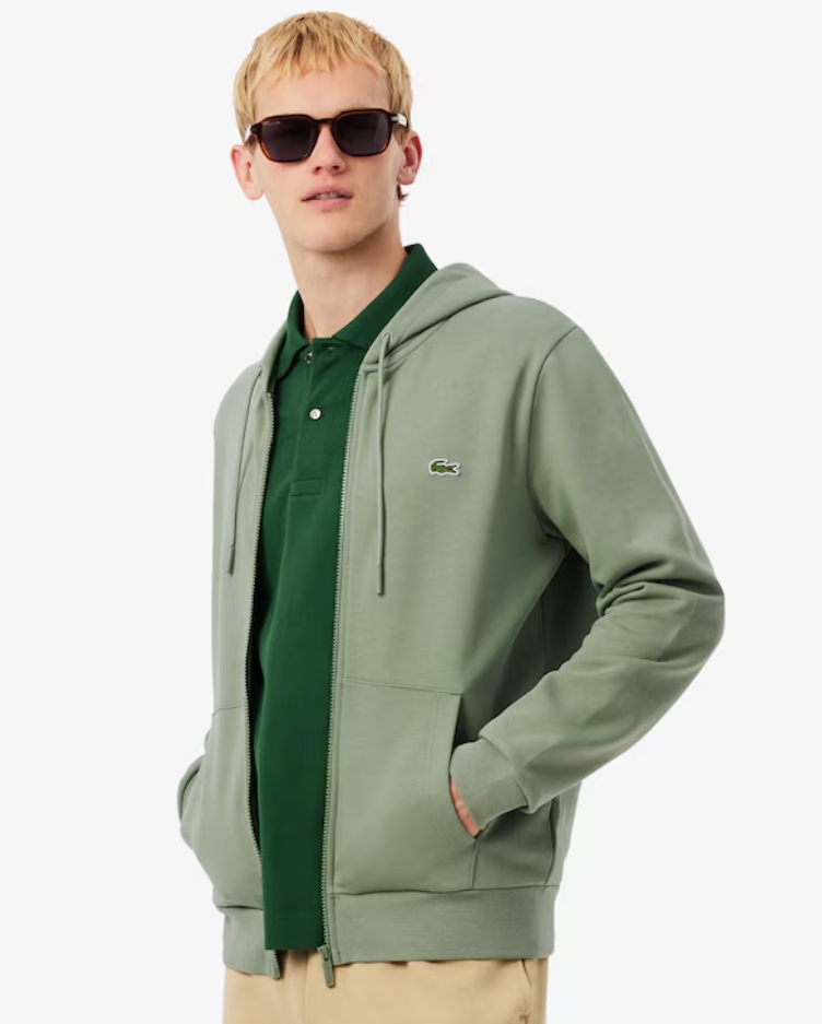 Men's Classic Fit Zip-Up Fleece Sweatshirt