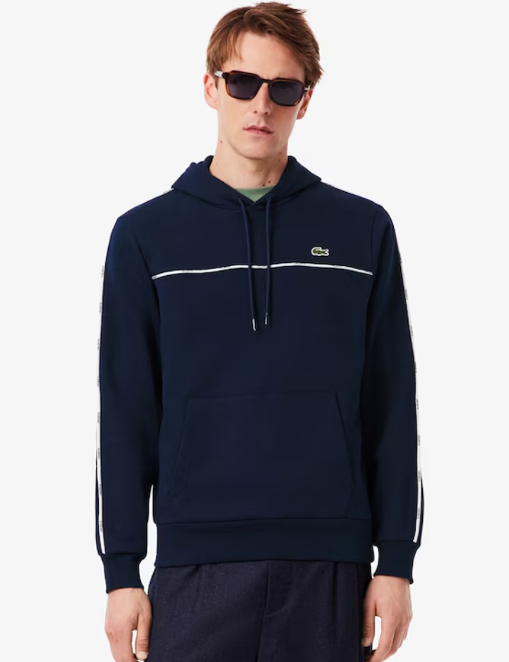 Men's Classic Fit Logo Stripe Sweatshirt
