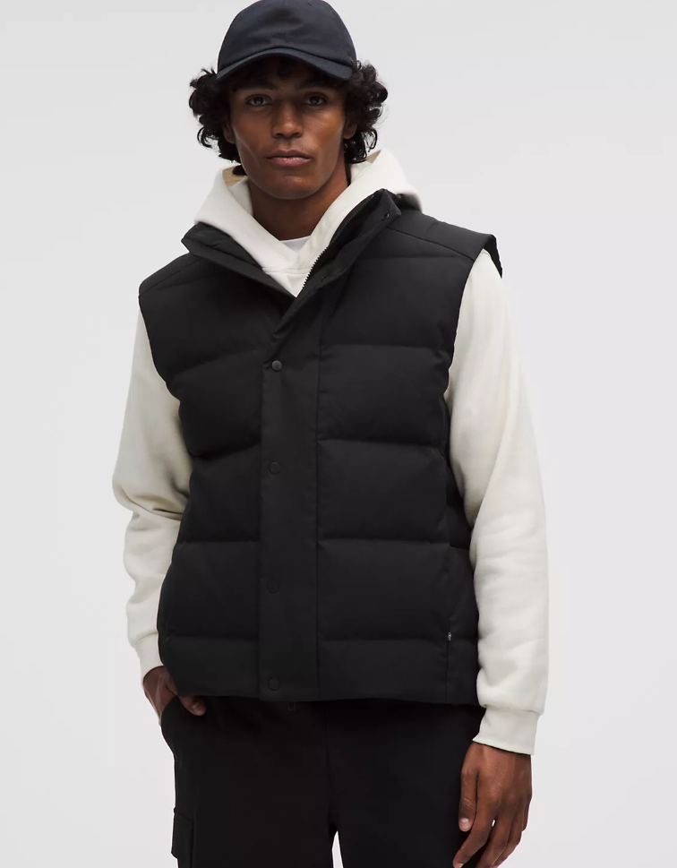 Wunder Puff 600-Down-Fill Vest Tech Canvas