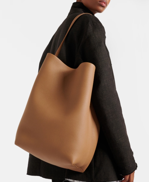 The Row N/S Park 라지 레더 토트 백 Sandpit