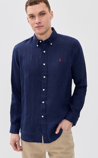 Polo Ralph Lauren Long Sleeve Linen Shirt