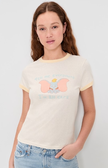 RE/DONE 60s Slim Ringer Dumbo Tee