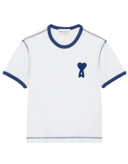 아미 드 꾀흐 크로셰 패치 티셔츠